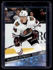2020-21 Upper Deck Young Guns MacKenzie Entwistle Rookie #471 Chicago Blackhawks