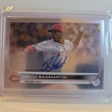 2022 Topps Chrome Rookie AUTO #RARS Reiver Sanmartin