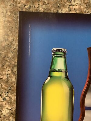 2000 Michelob Light VTG 00s PRINT AD Curvy Mirror Reflect Beer Or