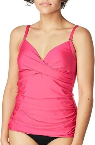 Camiseta Tankini Calvin Klein Acanalada Control Abdomen Foto 4 de 4
