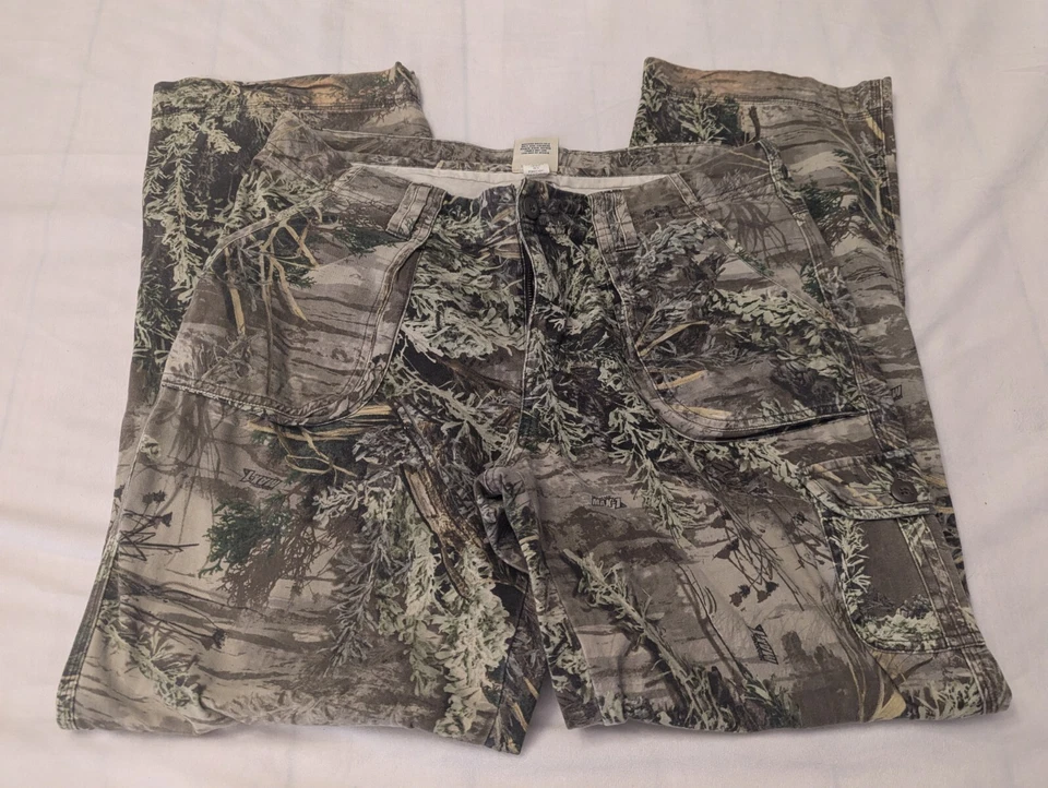Magellan Sportswear Cargo Pants Womens 12 Hunting Outdoor Advantage Max-1 Camo - Image 4 of 4