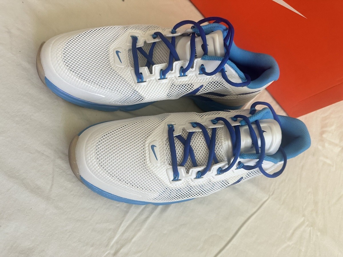Nike Lunar TR1+ White Blue Glow 2012 Men’s Sz 12 NEW 2012 NIKE LUNAR TR1+ TRAINERS 8 White/Black-Blue Glow  main image 2