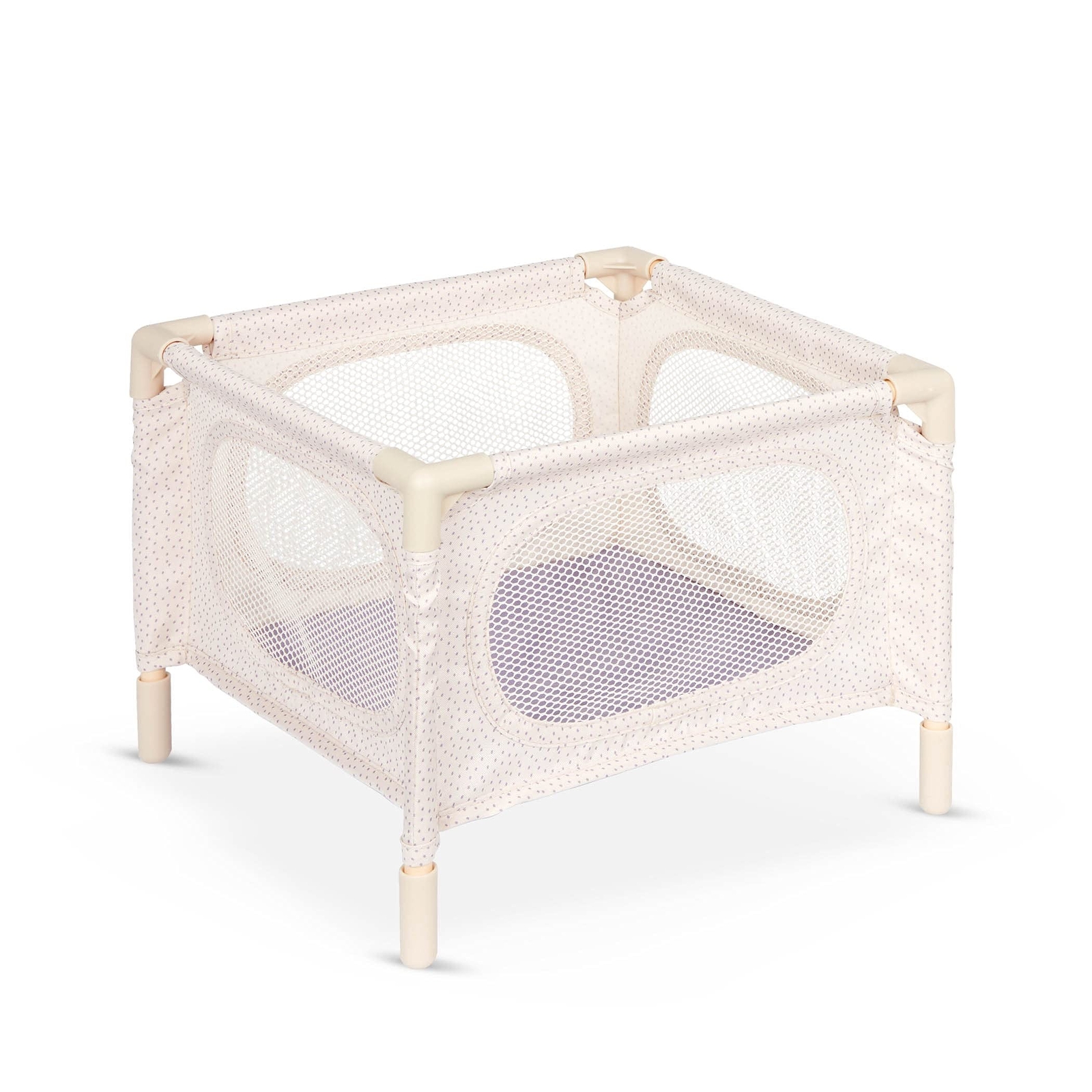 Babi by Battat Doll Nursery Playset Playpen, High Chair,Jogger