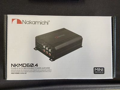 Nakamichi NKMD60.4 Ultra Small Mini Class D Amplifier | 4/3/2 Chan