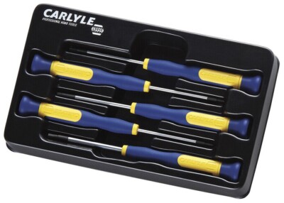 Carlyle Tools by NAPA SDSPRH5M 5 Pc Precision Hex Driver Set