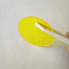 Various sizes  490nm Longpass Filter Yellow Optical Glass JB490 GG495