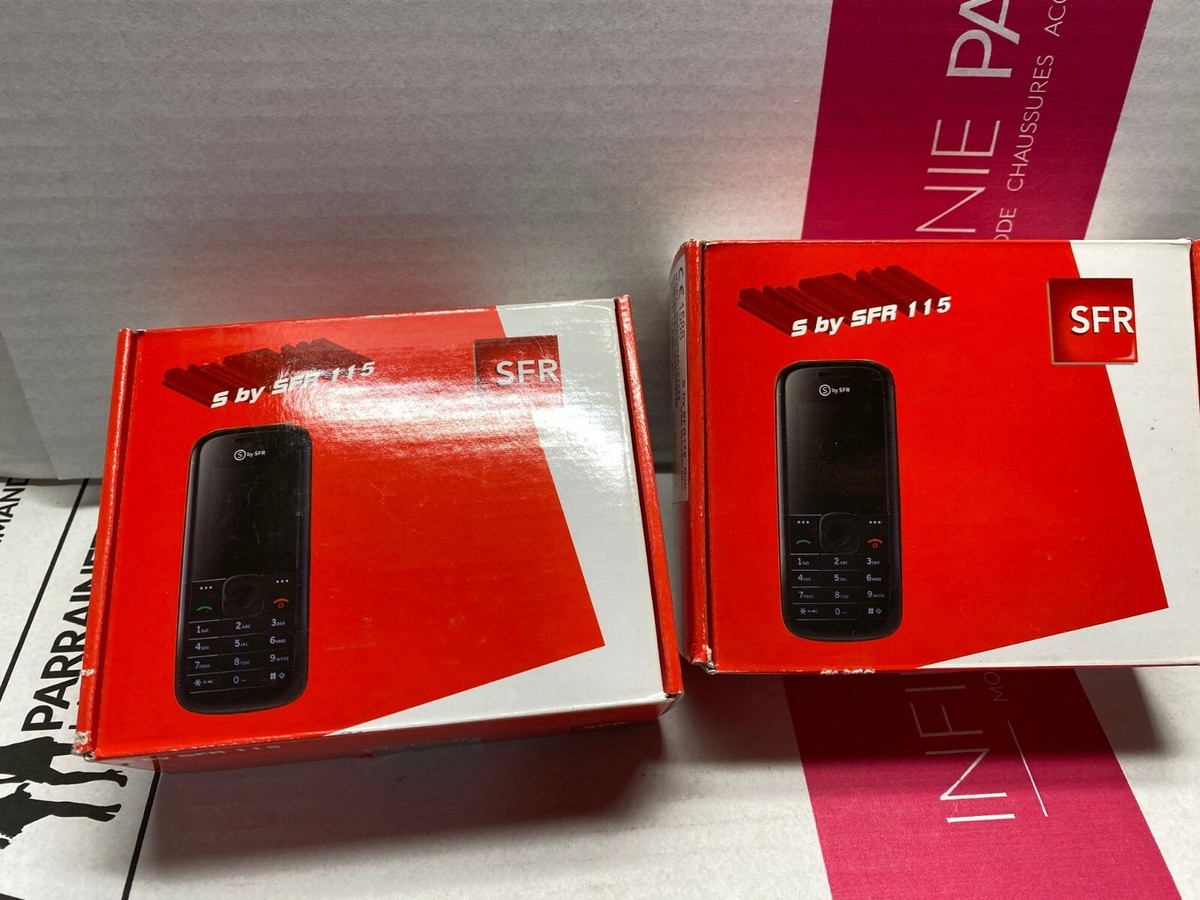 Senior S By SFR 115 – Téléphone Mobile Rare, Ex-demo, Neuf, Collector