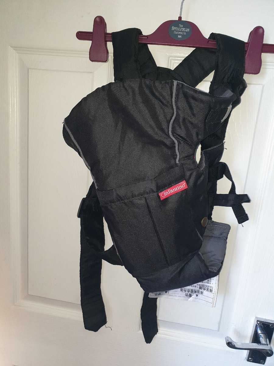 Infantino Swift Classic Baby Newborn Carrier to kg (8-25 lbs) Black