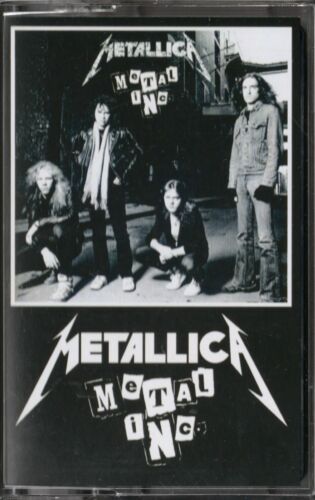 METALLICA "Metal Inc." CASSETTE Live in El Paso, TX 5/12/1986 THRASH