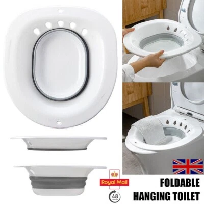 COMET Foldable Hanging Toilet Sitz Bath for Postpartum Hemorrhoids Patients Healing UK