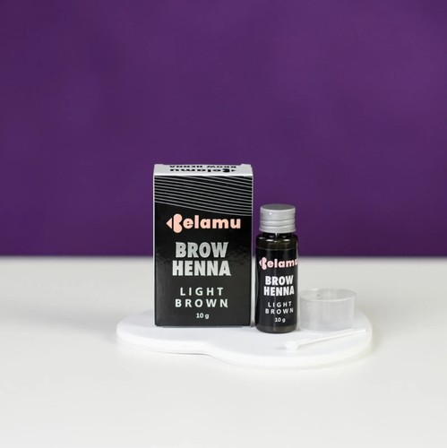 Brow Henna Eyebrow & Eyelash Tinting Products, Belamu Natural Chna Dye, 10 g - Picture 18 of 35