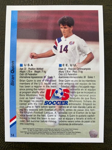 ( U SELECT CARDS ) 1993 Upper Deck WORLD CUP USA SINGLES 🔽PHOTOS ON - Picture 29 of 283