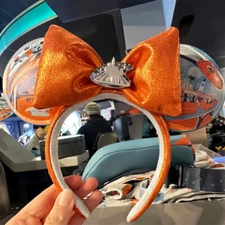 Disney* Parks Magic Kingdom Tomorrowland Minnie Mickey Mouse Ears Headband US