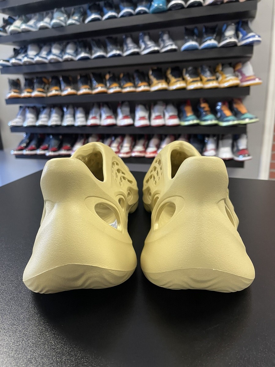 Size 16 - Adidas Yeezy Foam RNNR Sulfur GV6775 New | eBay