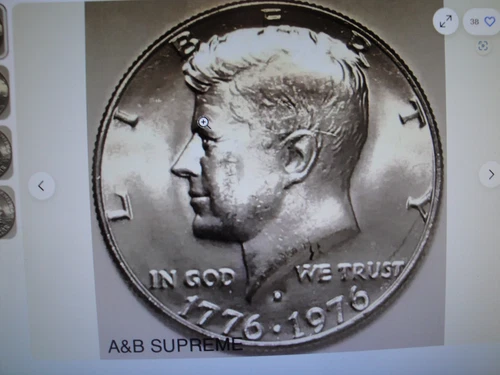 (1) Series 1976-D Kennedy Half Dollar BU Uncirculated Condition