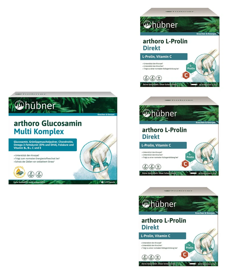 ANTON HÜBNER GMBH Arthoro 3-Monate-Gelenk-Kur Super-Spar-Pack 1 Stück (137,49 € per Stück)