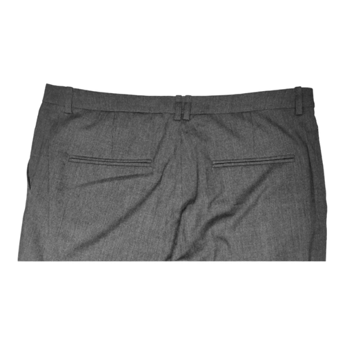 New Smart Grey Trousers Size 16 L31 Stretch Bootcut Pockets Work H&M BNWOT - Picture 6 of 17