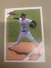 Sean Hjelle Card 2021 Richmond Flying Squirrels Team Card