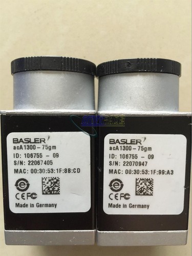 1PC BASLER acA1300-75gm used industrial camera acA1300-75gm Fast Free delivery