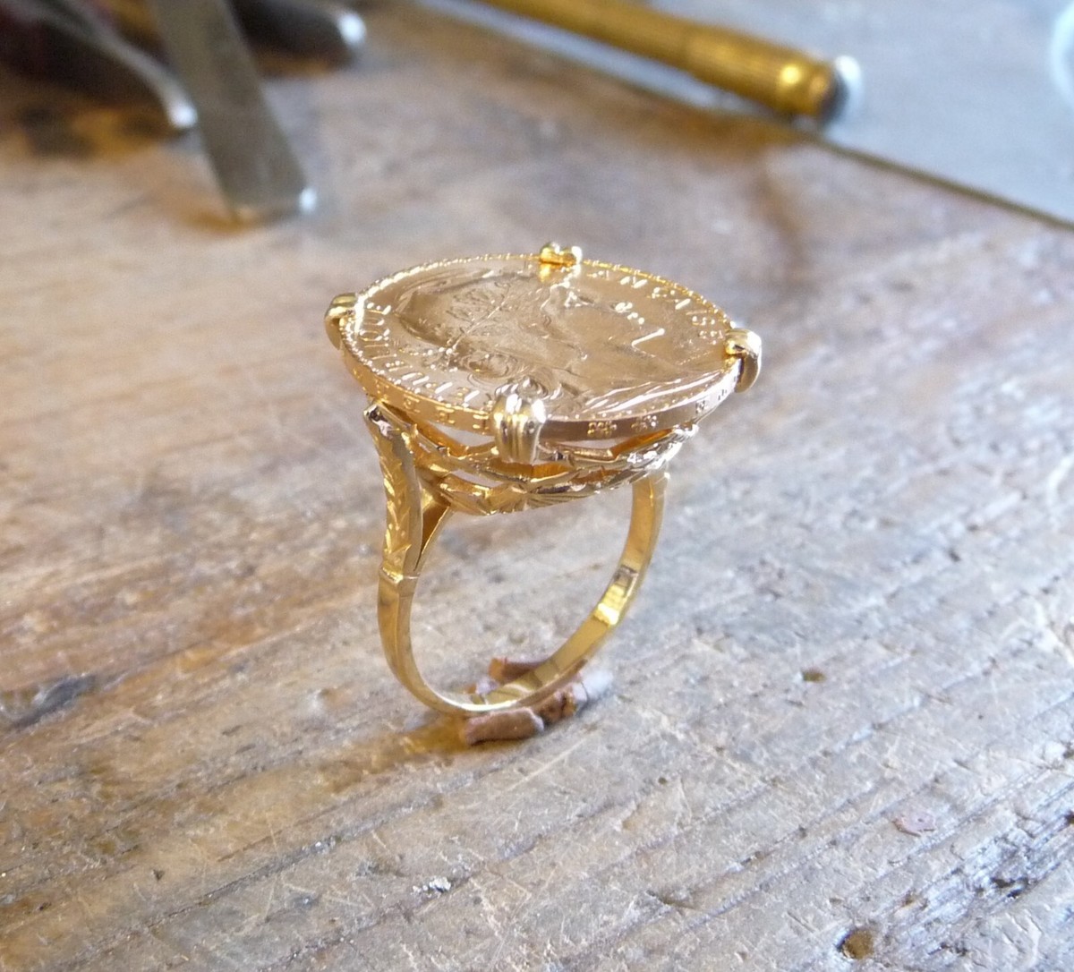 Marianne Bague 10 Monnaie Bague Republique Francaise Bague