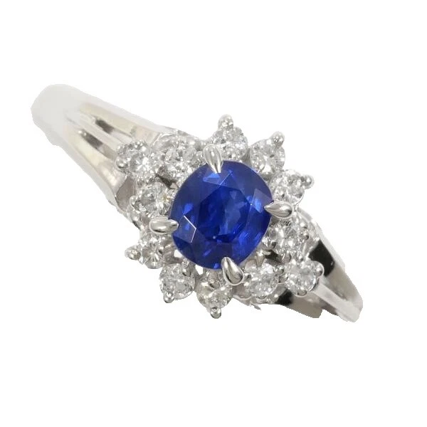 Anillo de zafiro de 13 Anillos de Moda