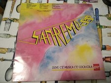 Various - Sanremo 88 Vinyl Usato Compilation CGD COM 20786 1988 Italy