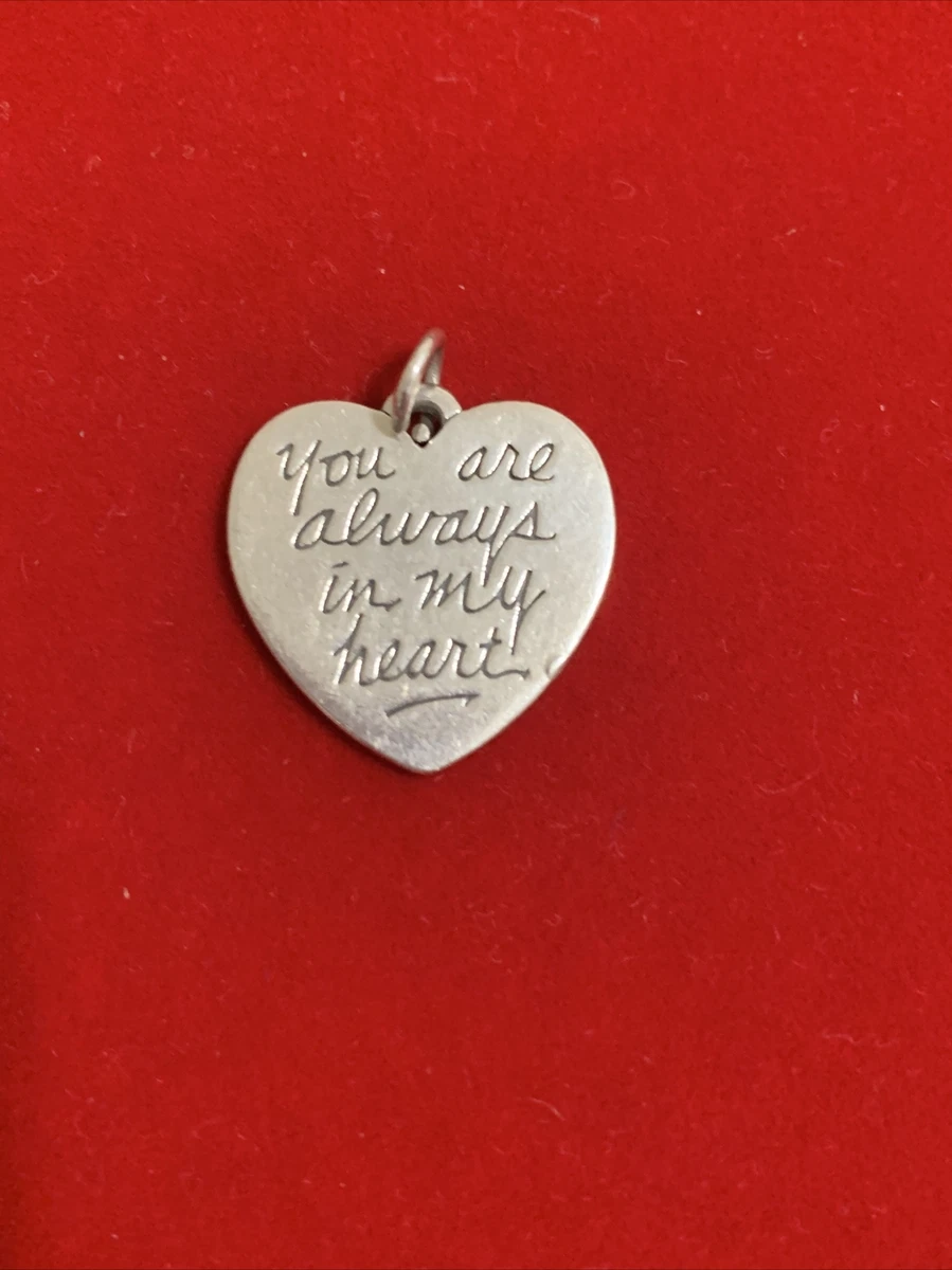 James avery always best sale in my heart charm