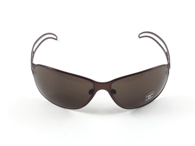 NEW VINTAGE CHANEL 4149 METALLIC COPPER FRAME SUNGLASSES MADE IN