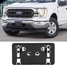Soporte soporte para marcos de matrícula delanteros para Ford F150 2021-2023 2,7 L 3,0 L 3,5 L