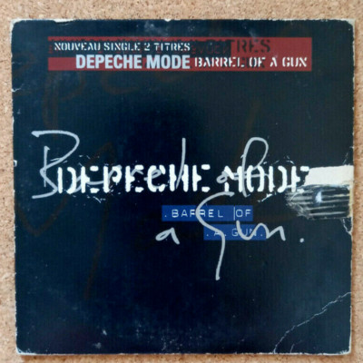 CD DEPECHE MODE Barrel of a gun 2 tracks Single Karton