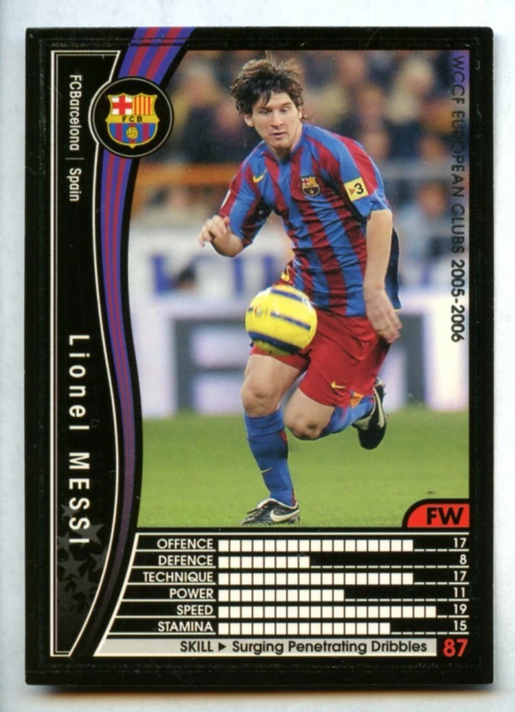 2005-06 Panini WCCF European Clubs Soccer Trading Cards for sale