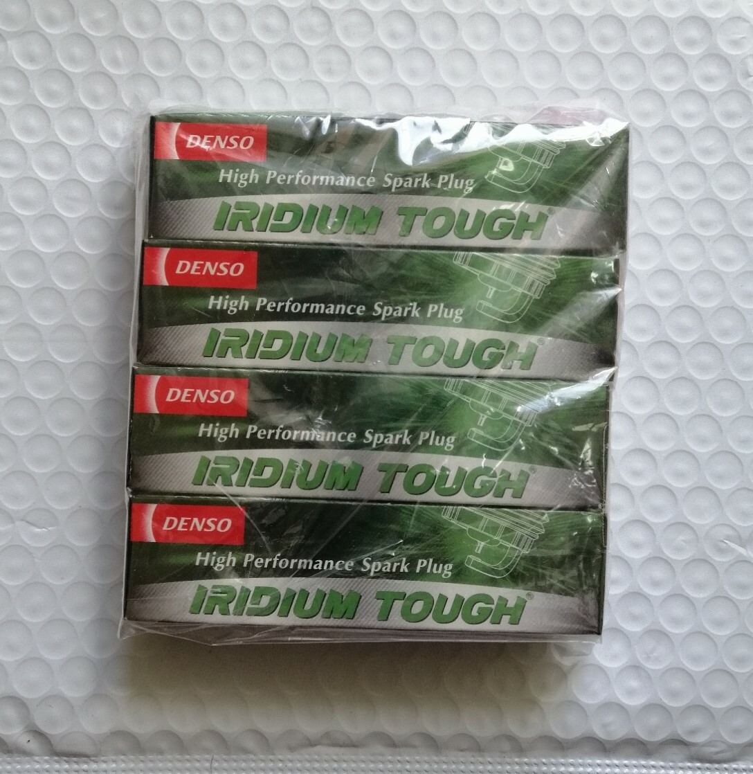 DENSO IRIDIUM TOUGH Spark Plug VFKH16 V91105654 | 4x