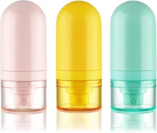 Mini Fine Mist Spray Bottles TSA Approved 1Oz/30Ml 3 Pack Airless Spray Bottle L