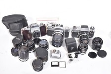 HUGE Miranda 35mm Camera Outfit 3 bodies 10 lenses READ