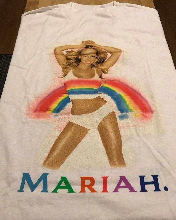 Mariah Carey Rainbow In Men's T-Shirts for sale | eBay