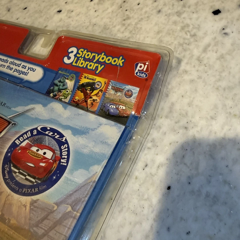 NEW Disney Pixar STORY READER 3 Books & Cartridge CARS Monsters Inc INCREDIBLES - Image 3 of 4