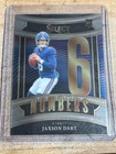 2025 Panini Select- Numbers Jaxson Dart (RC) #16