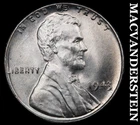 1943 Lincoln Wheat Cent- Choice Gem Brilliant Uncirculated No Reserve #J3495