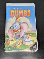 Walt Disney’s Dumbo VHS Black Diamond The Classic Collection New Factory Sealed
