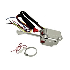 Universal Chrome 12v Street Hot Rod Turn Signal Switch For Ford Buick Gm