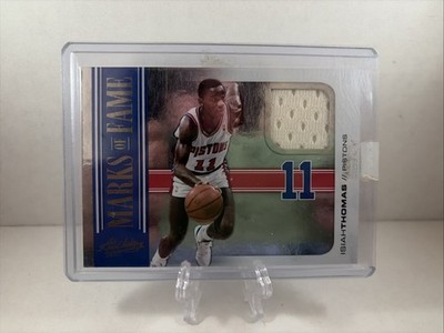 2010-11 Absolute Memorabilia - Marks of Fame Isiah Thomas #4 Materials /49 (MEM)