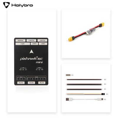 Holybro Pixhawk 6C Mini Flight Controller STM32H743 with PM02 V3 12S GPS for RC