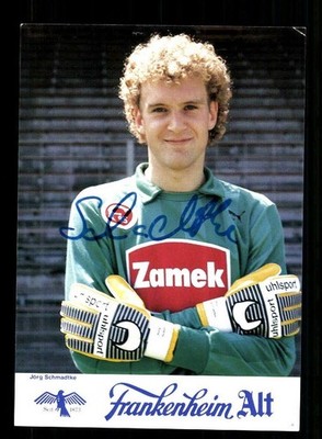 Jörg Schmadtke Autogrammkarte Fortuna Düsseldorf 1988-89 Original Signiert
