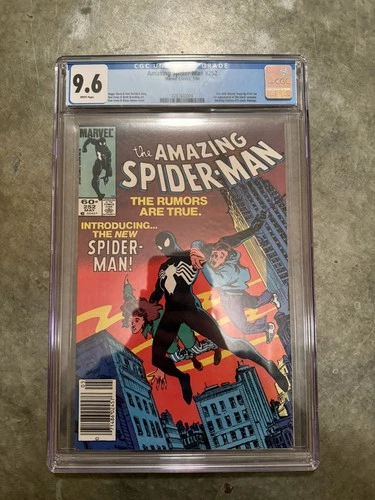 Amazing Spider-Man 252 CGC 9.6 White Pages 1st Black Venom Costume Marvel Comics