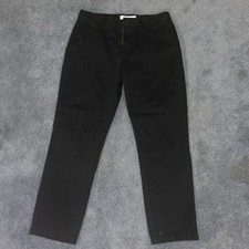 Amazon Essentials Slim Fit Dress Pants Stretch Black Work Casual 32x30