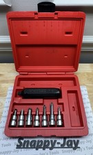 Snap On 3/8 Drive Impact Driver Set 7 pc 208EPIT Phillips Flat