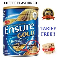 Abbott EnsureGold Complete Nutrition Leche en Polvo CAFÉ Sabor 800g