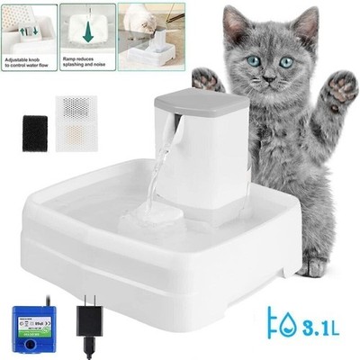 Automatische Haustier Wasserspender Trinkbrunnen Water Fountain für Katzen Hunde