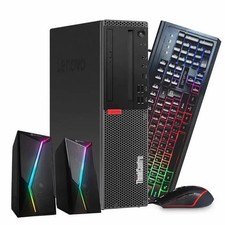 Lenovo ThinkCentre M920 Desktop PC 16GB RAM 1TB SSD W11 Pro Speaker i5-8400