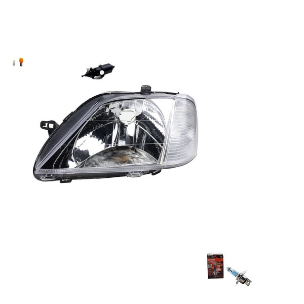 Scheinwerfer Osram Night Breaker Laser Passend FüR Dacia Logan 09/04-05/08 Links-image